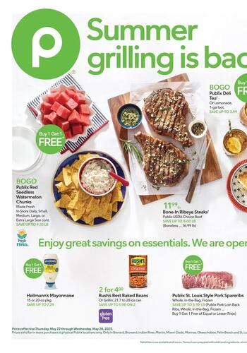 Publix Weekly Ad July 8 to July 14, 2026