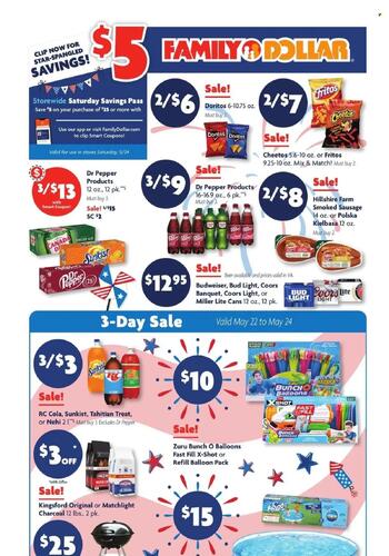 Family Dollar Weekly Ad July 12 to July 18, 2026