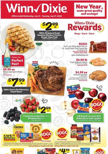 Winn-Dixie Weekly Ad July 8 to July 14, 2026